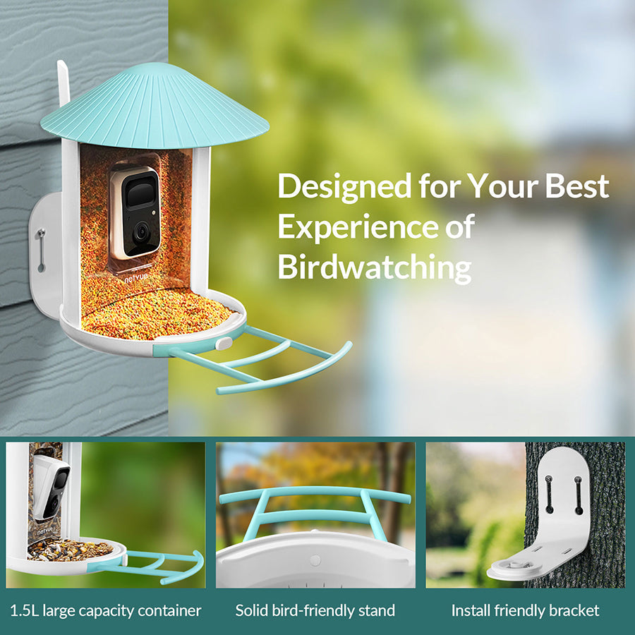 Netvue Birdfy Launch Various Feeder Accessories to Attract Diversified  Birds - IssueWire