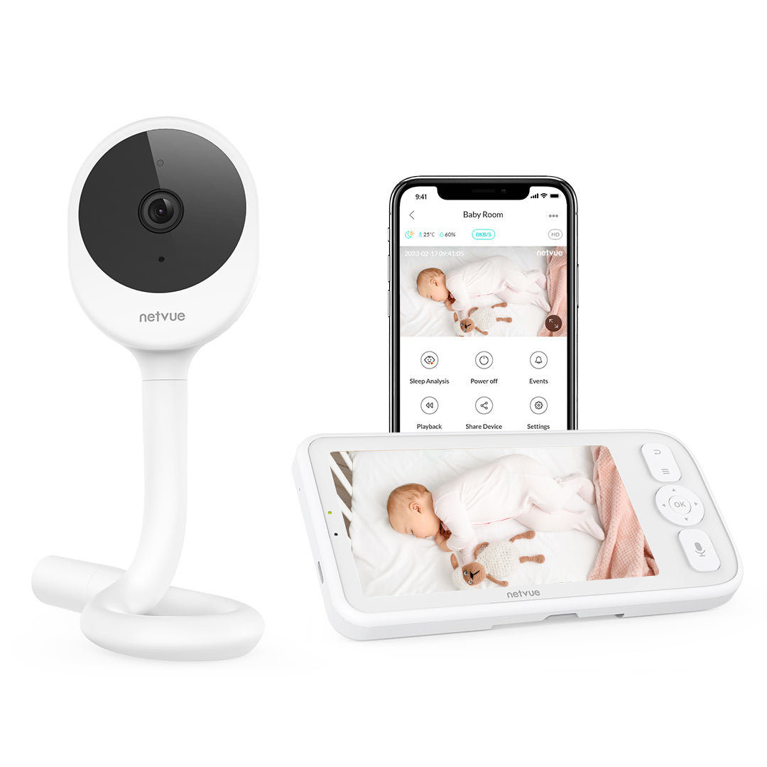 Netvue Peekababy Monitor  Clear Two-Way Audio & Night Version Monitor –  netvue